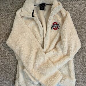 Ohio State cozy zip up jacket